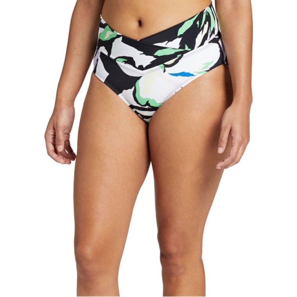 Dick's Sporting Goods Women's Rush Floral V High Waist Swim Bottoms Large NWT